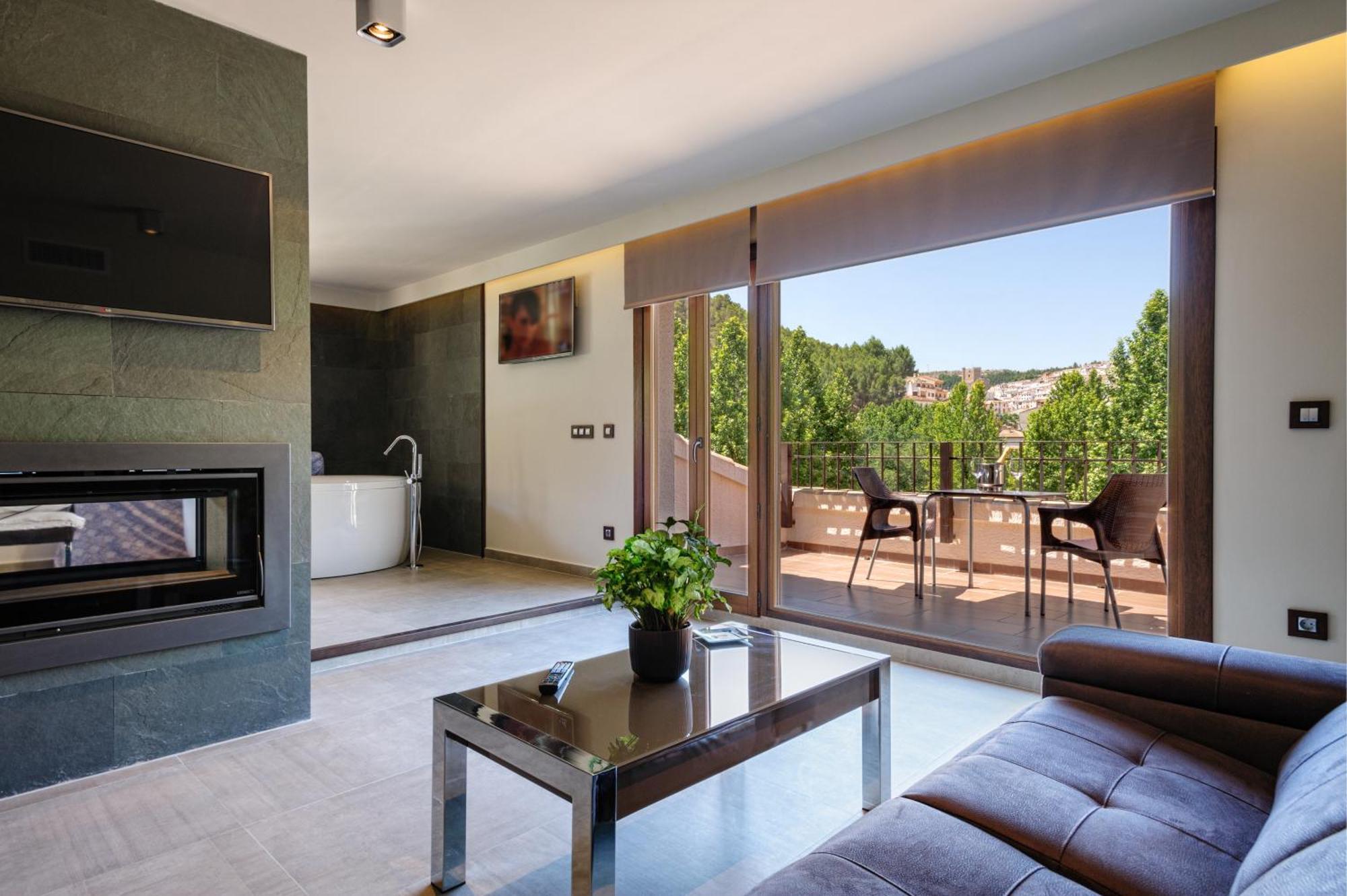 Suites Finca Los Olivos 阿尔卡拉德尔胡卡尔 客房 照片