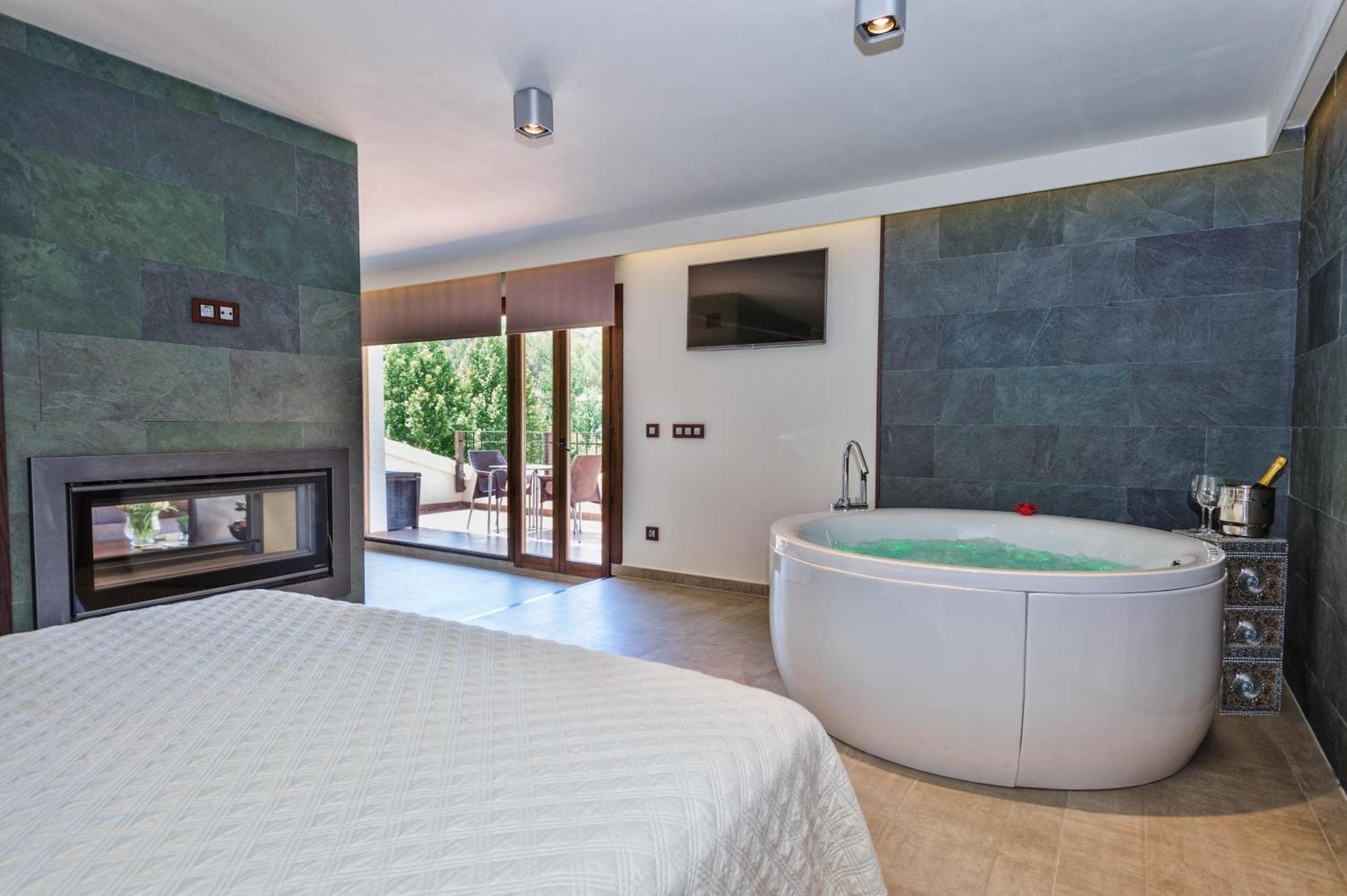 Suites Finca Los Olivos 阿尔卡拉德尔胡卡尔 外观 照片